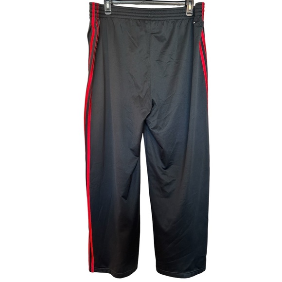 Vintage Y2K Adidas Black and Red Climalite Track Pants Size XL - Picture 2 of 5